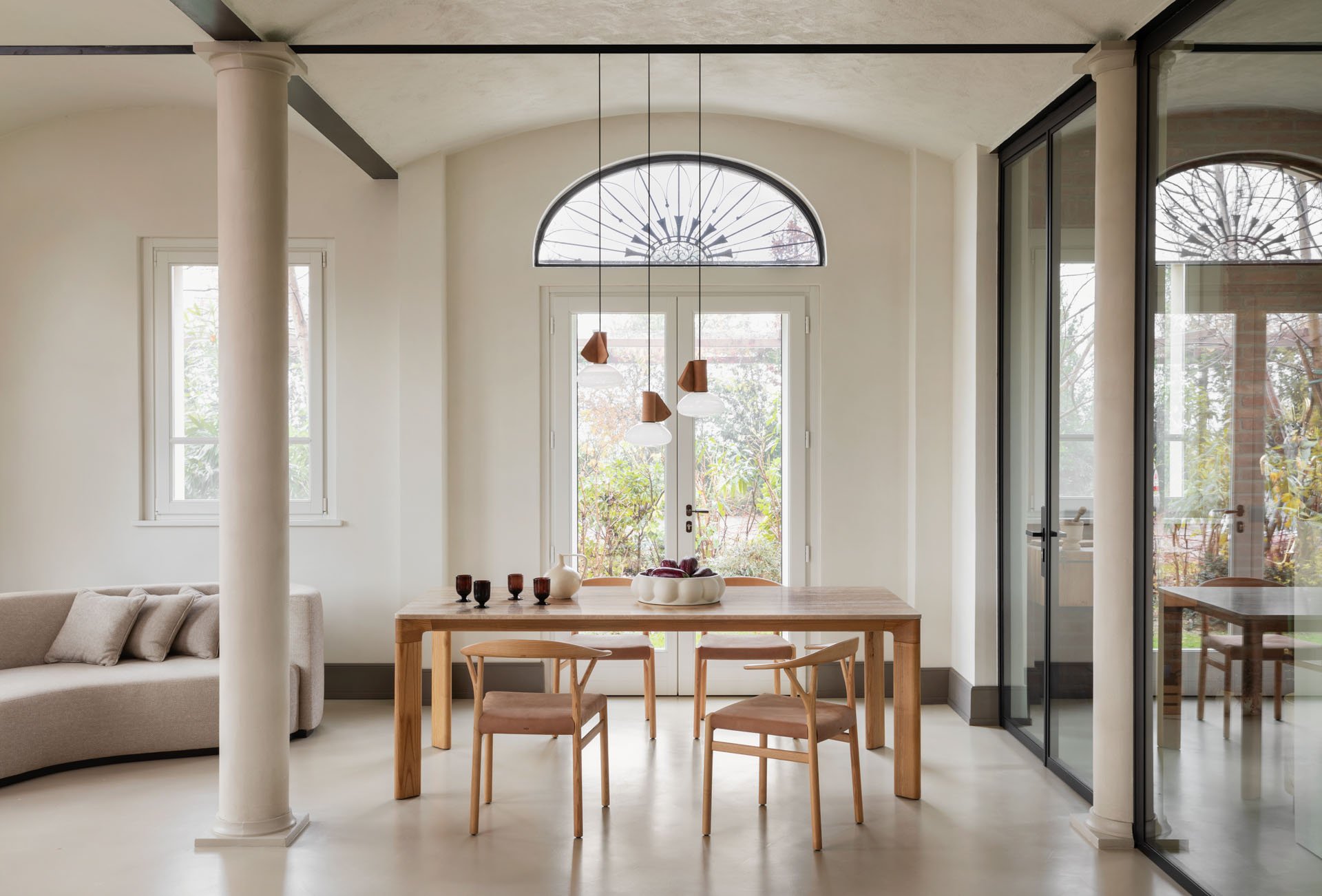 oslo armchair in solid ash wood