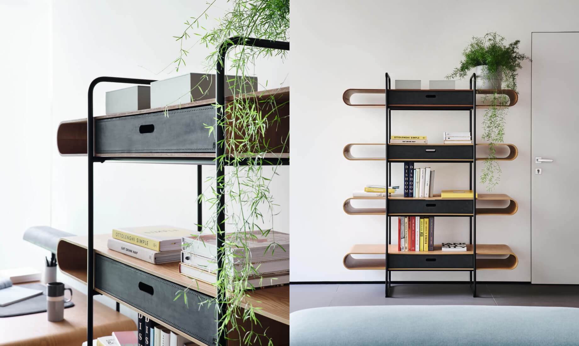 Apelle bookcase, design Beatriz Sempere.