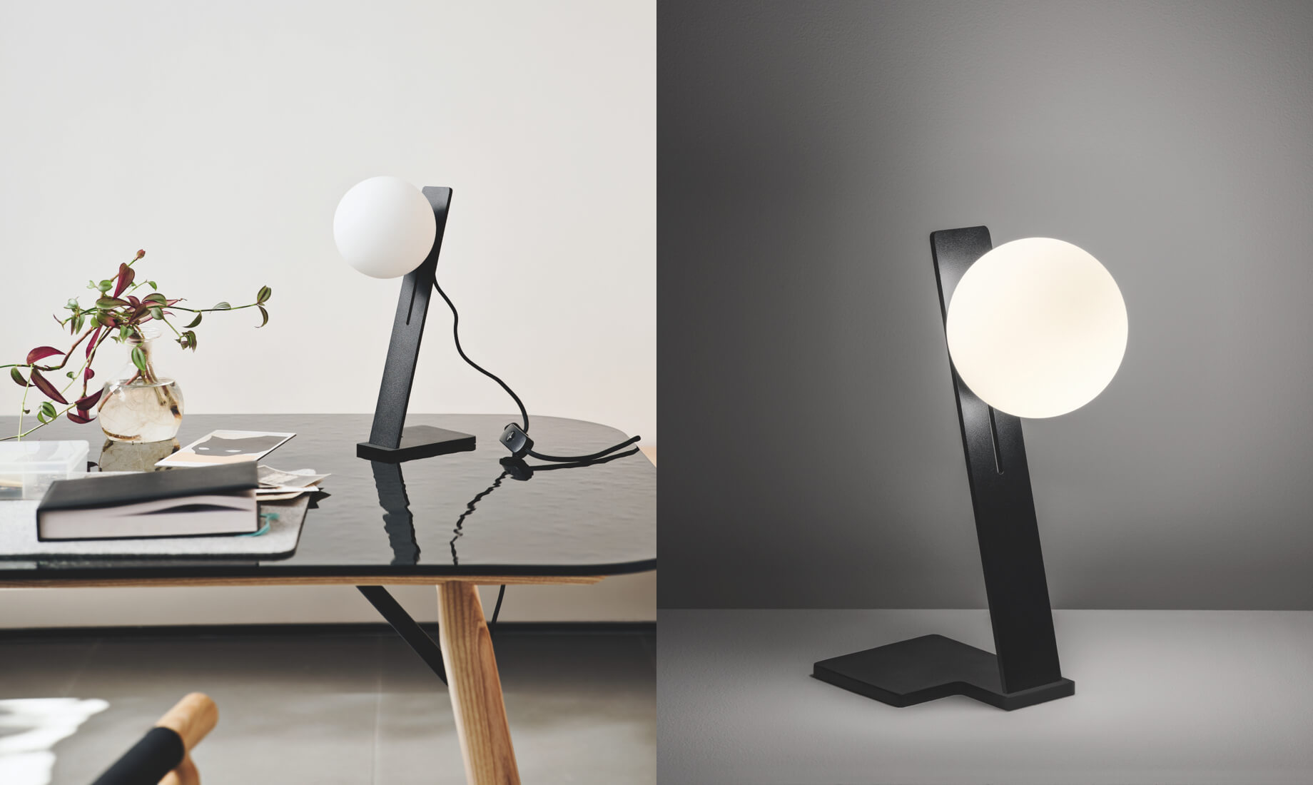 Lampe de table suspense de Midj
