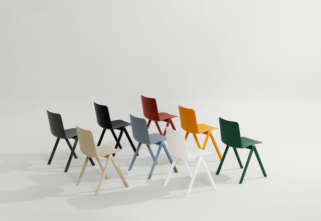 MIDJ presenta la sedia Stack: innovativa, impilabile e sostenibile