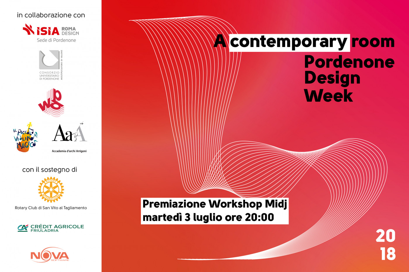 Award cerimony Midj Workshop @ Pordenone Design Week