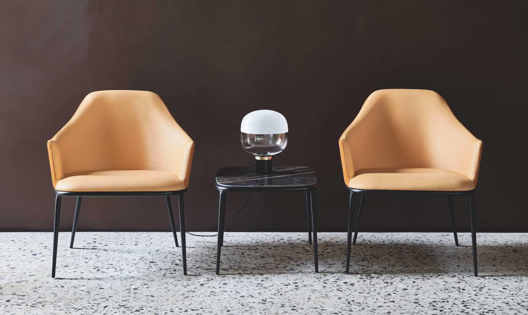 Midj - Coffee table and armchair Lea Collection