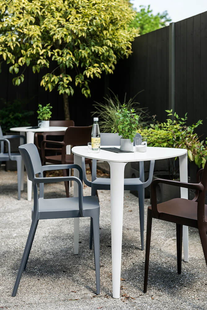 Nenè chaise de bar avec accoudoirs