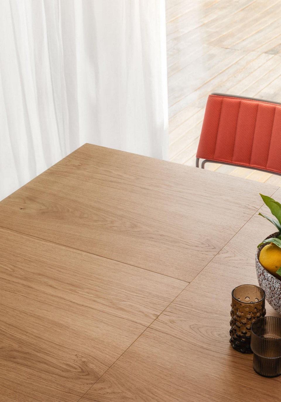 Akashi table collection design Paolo Vernier for MIDJ
