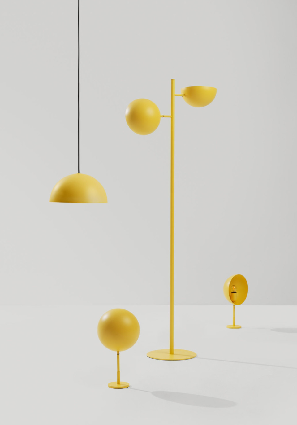 Collezione lampade Charlotte di MIDJ