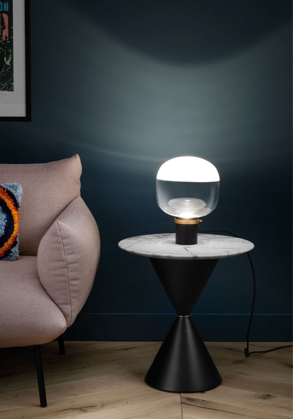 Ghost table lamp by Midj