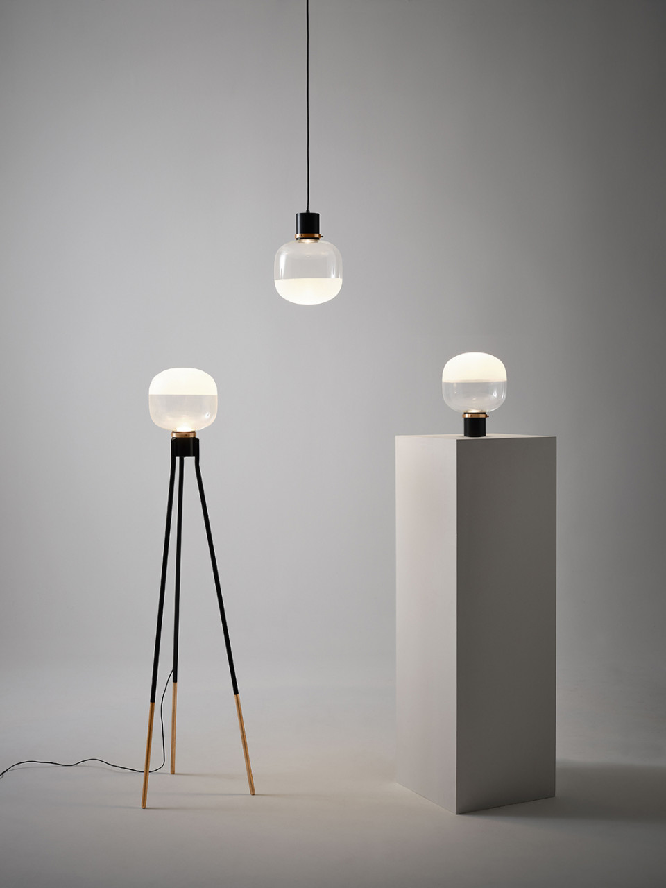 Ghost table lamp by Midj