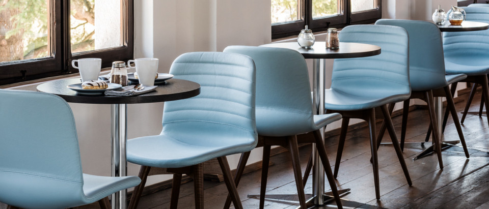 Seatings from the Liù collection by Midj In Italy