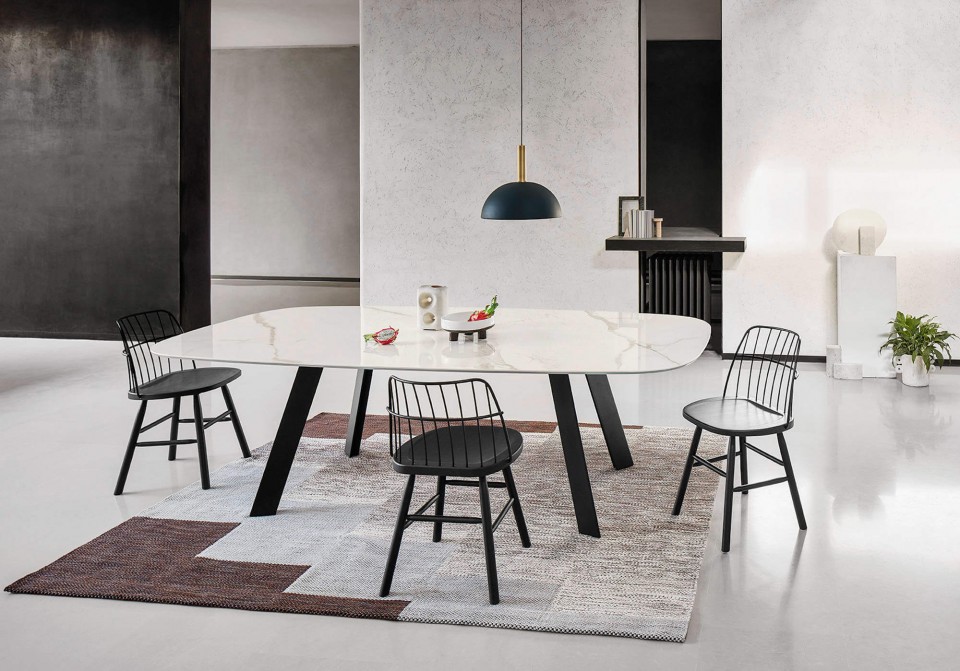 Chairs from Strike collection by Midj in Italy 