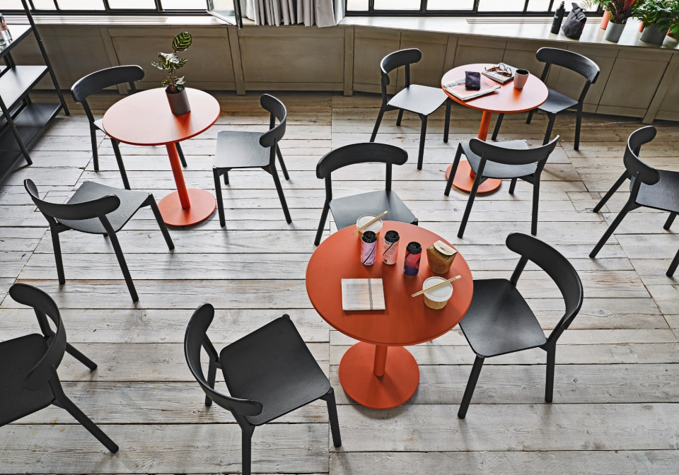 Smart collection bistrot table by Midj