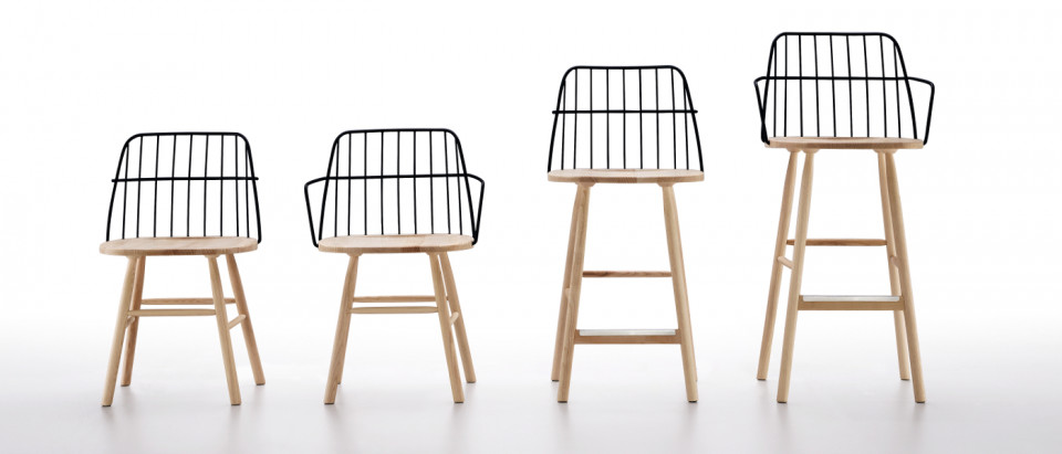 Chairs from Strike collection by Midj in Italy 