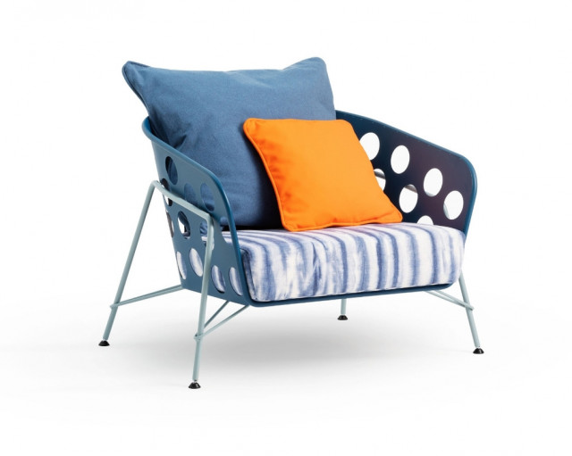 Lounge armchair Bolle