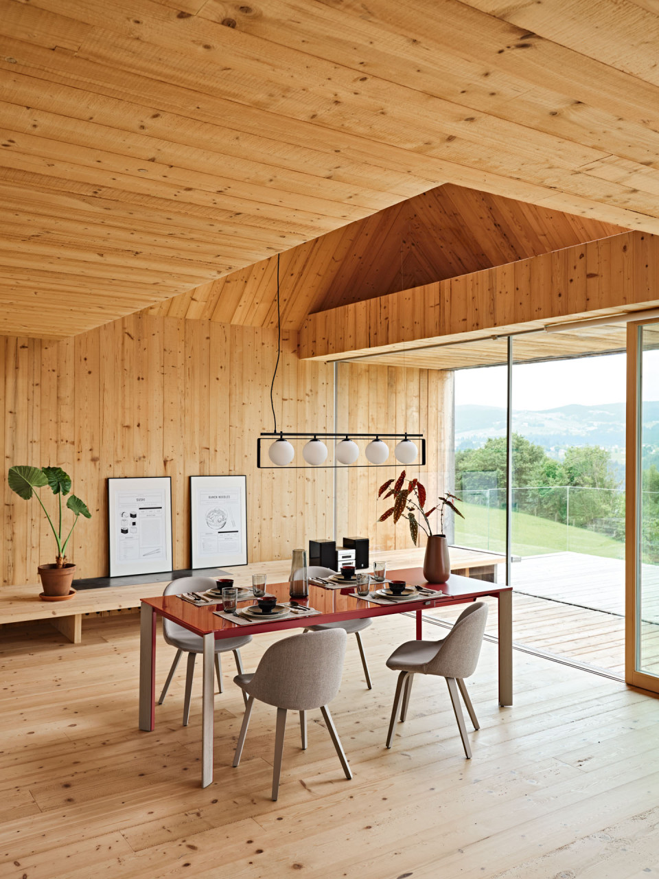 Blade table by MIDJ