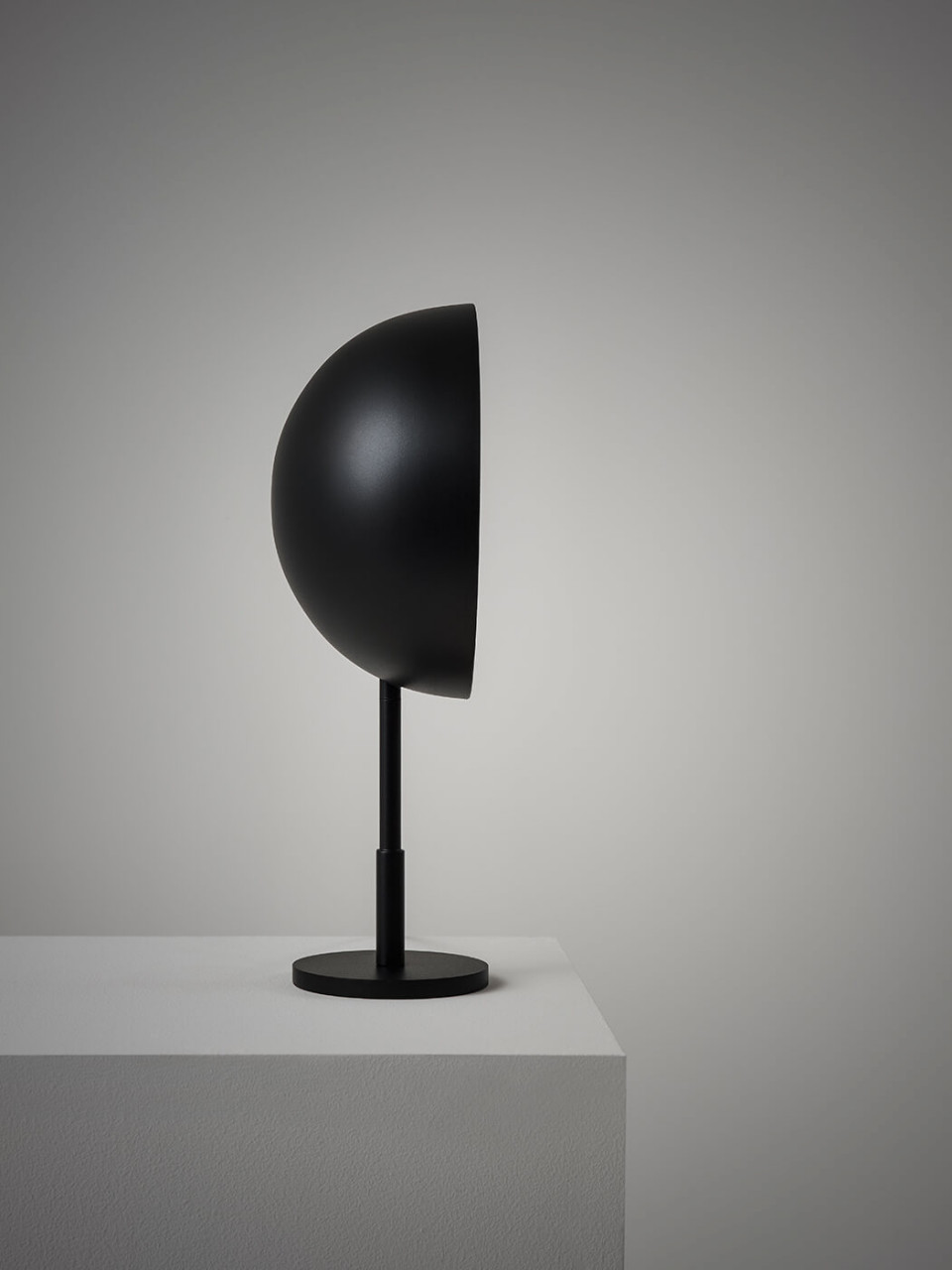 Lampe de table Charlotte en metal noir