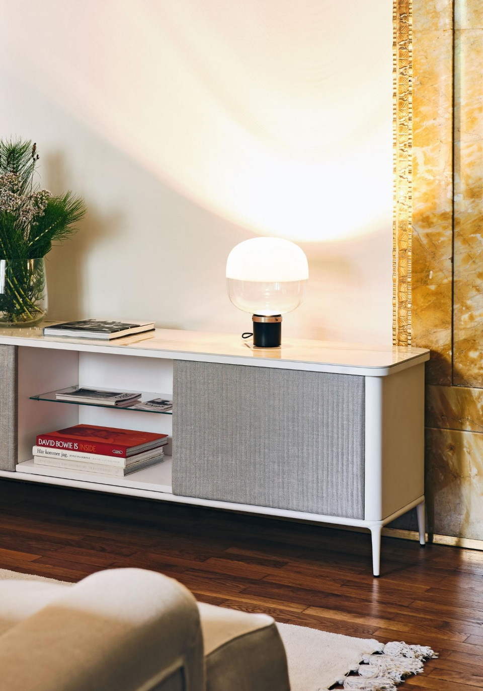 Ghost table lamp by Midj in Italy