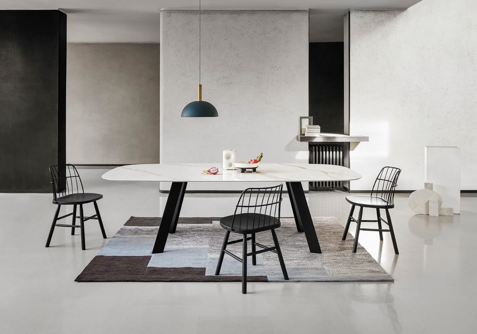 Fixed table Alexander by Midj made in Italy