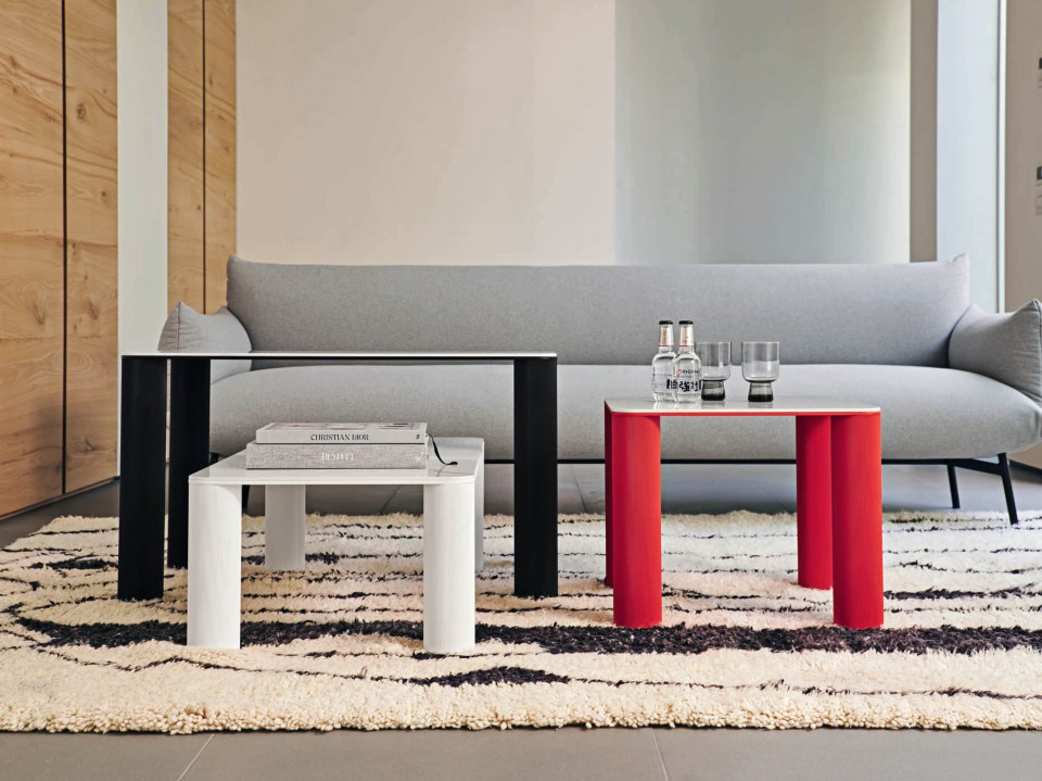 Collezione di coffee tables Paw di MIDJ design Studio Pastina