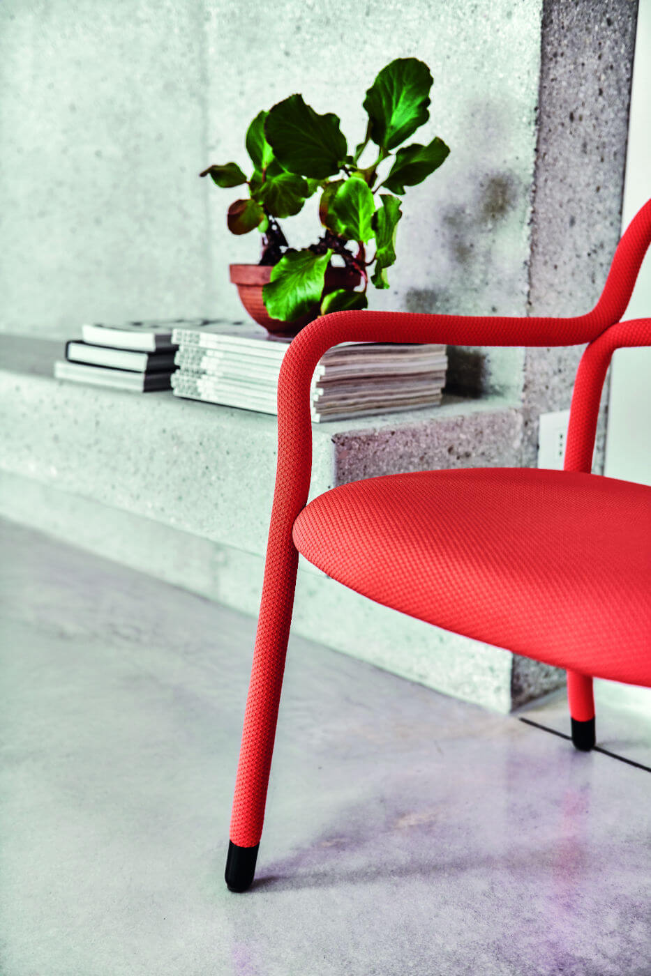 Detail of Pippi's armrest