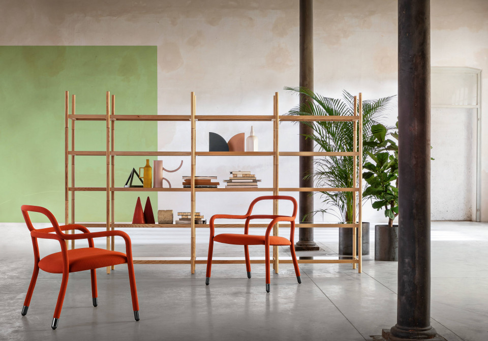 Siena modular bookcase by midj