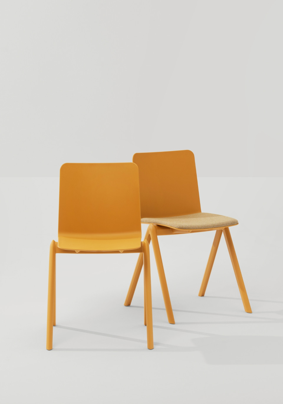 Stack chair in polypropylene stackable design MIDJ 