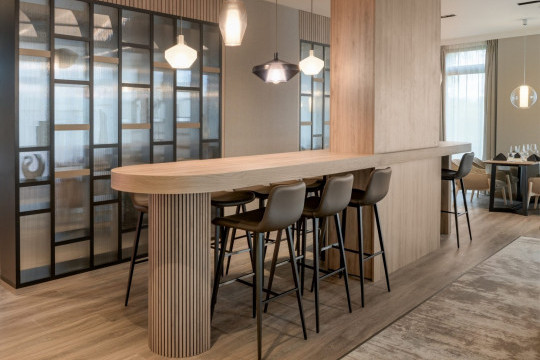Midj furniture at the AC Marriott in Krakow, Poland