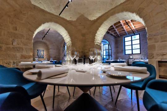 chairs sonny collection and clessidra table by midj at quintessenza restaurant  trani