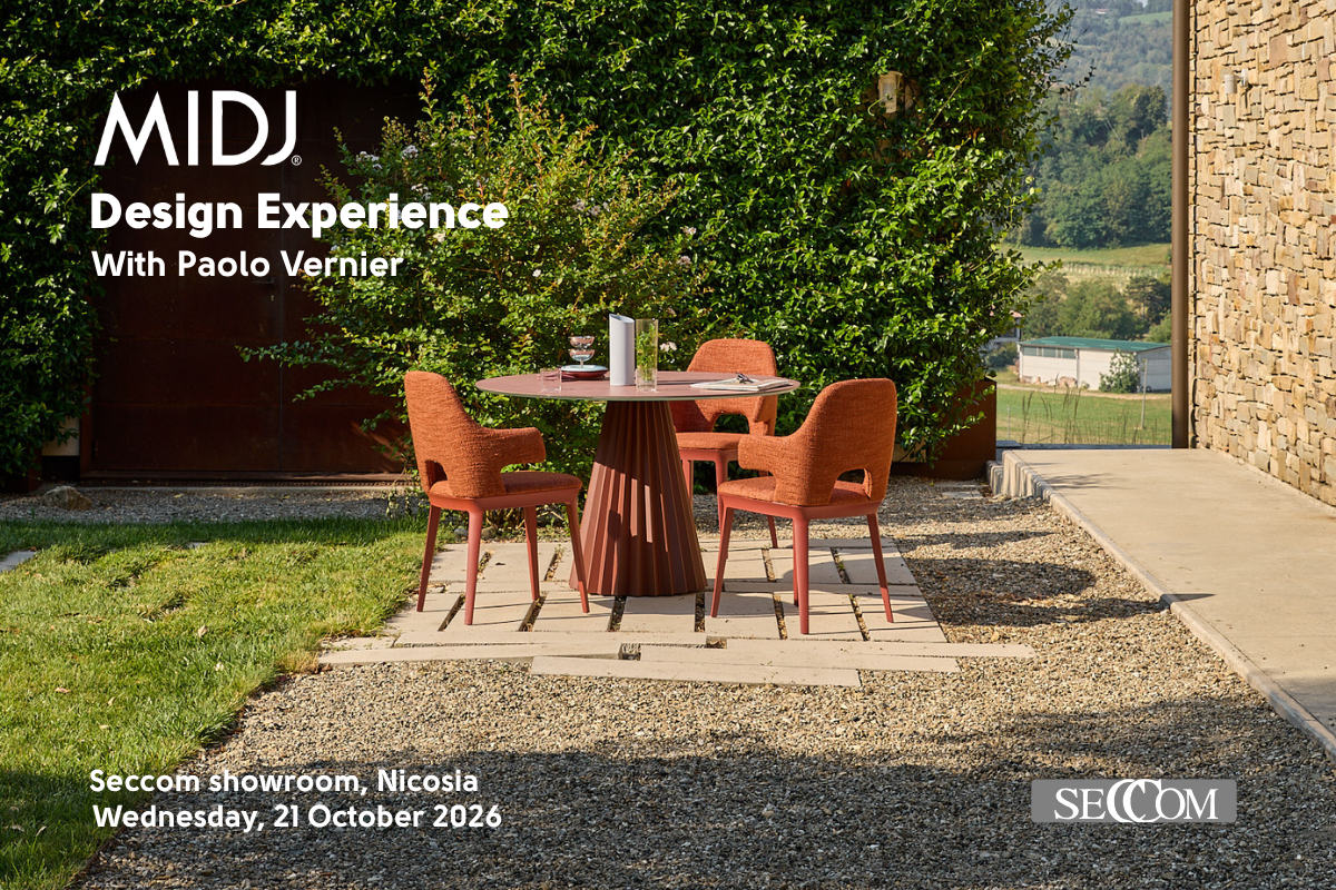MIDJ arriva a Cipro con una Design Experience