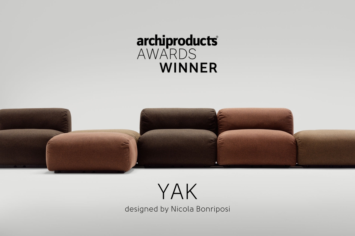 Yak tra i vincitori degli Archiproducts Design Awards 2025