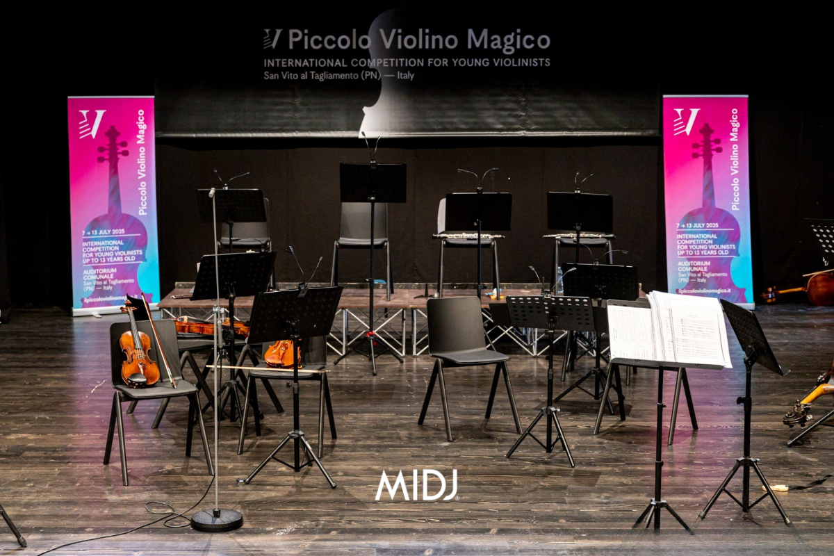 MIDJ sostiene il concorso internazionale Il Piccolo Violino Magico 2025