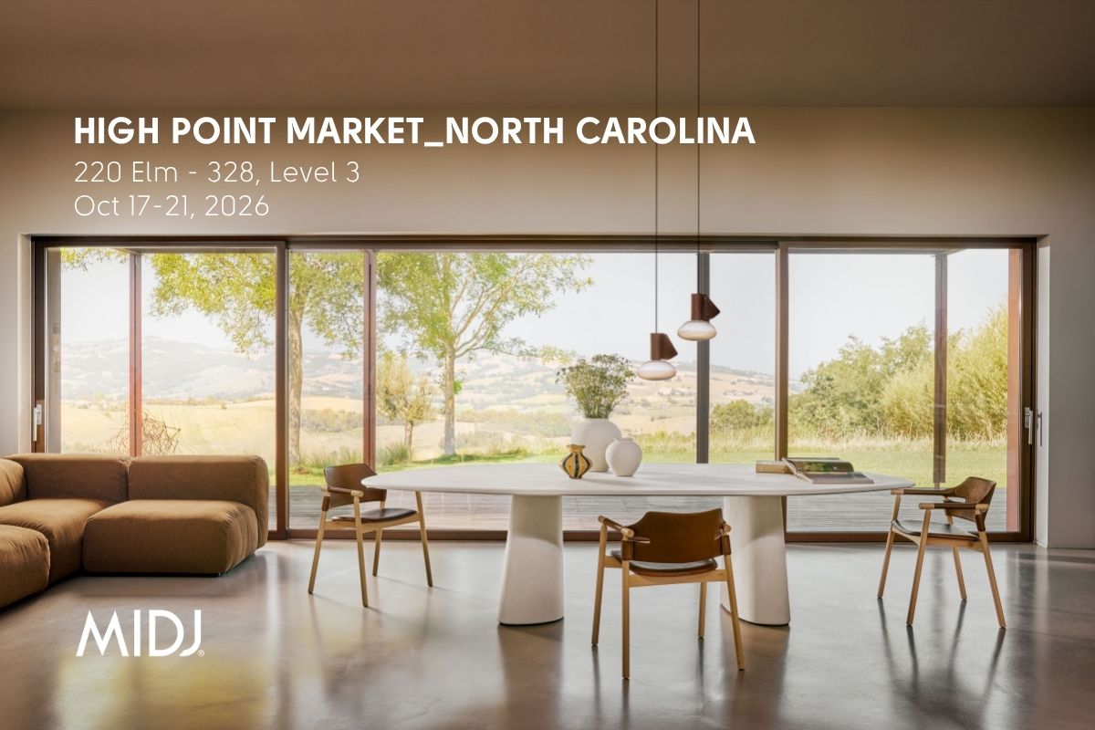 MIDJ ritorna a High Point Market 2026: oltre il design, una storia da raccontare
