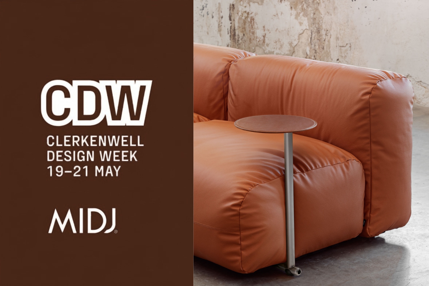 MIDJ alla Clerkenwell Design Week 2026